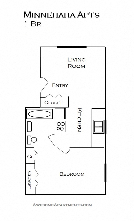 Minnehaha Apartments floorplan